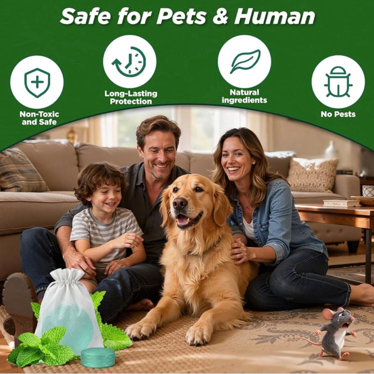 Rodent Repellent Tablets