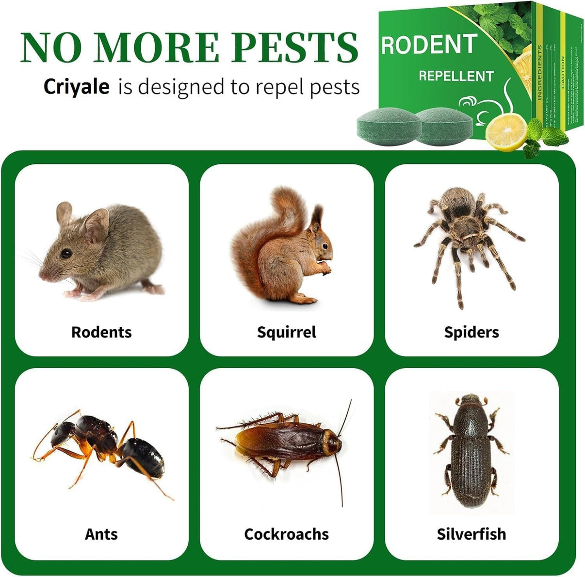 Rodent Repellent Tablets