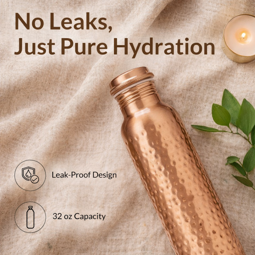 Copper Ritual Bottle